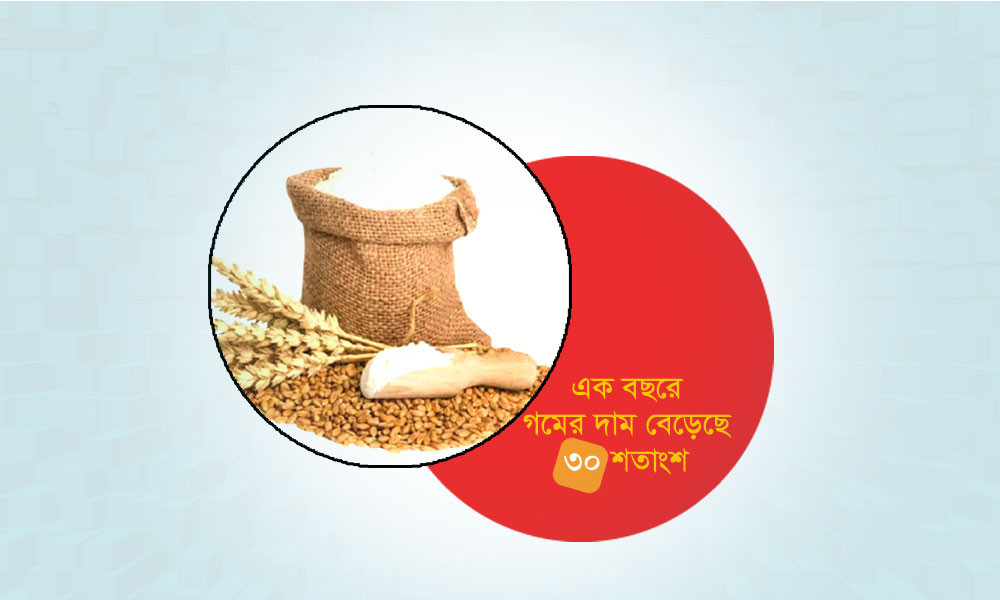 বিশ্ববাজারে এক বছরে গমের দাম বেড়েছে ৩০ শতাংশ, বাড়ছে খাদ্যসংকটের শঙ্কা