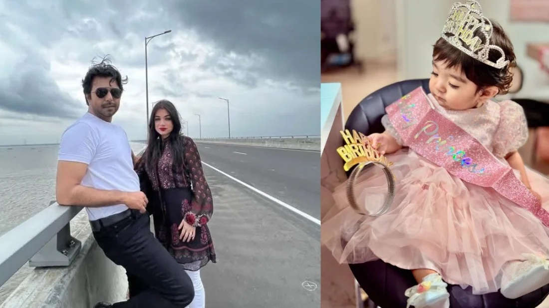 মেয়ের প্রথম জন্মদিনে অপূর্বর আবেগঘন বার্তা