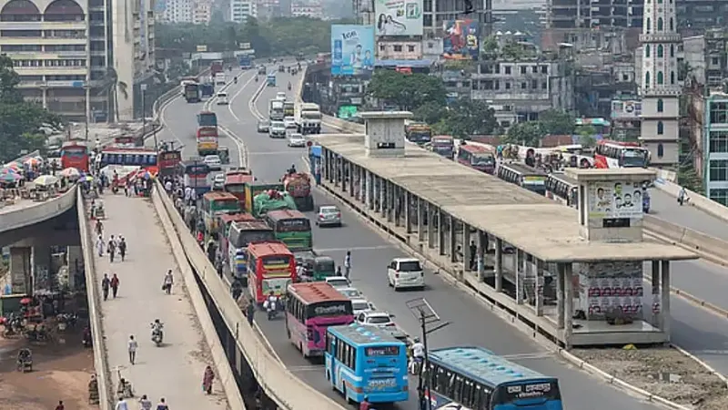 বাতিল হচ্ছে বিআরটি প্রকল্প, বিমানবন্দর–গাজীপুর সড়ক হবে ছয় লেনের মহাসড়ক